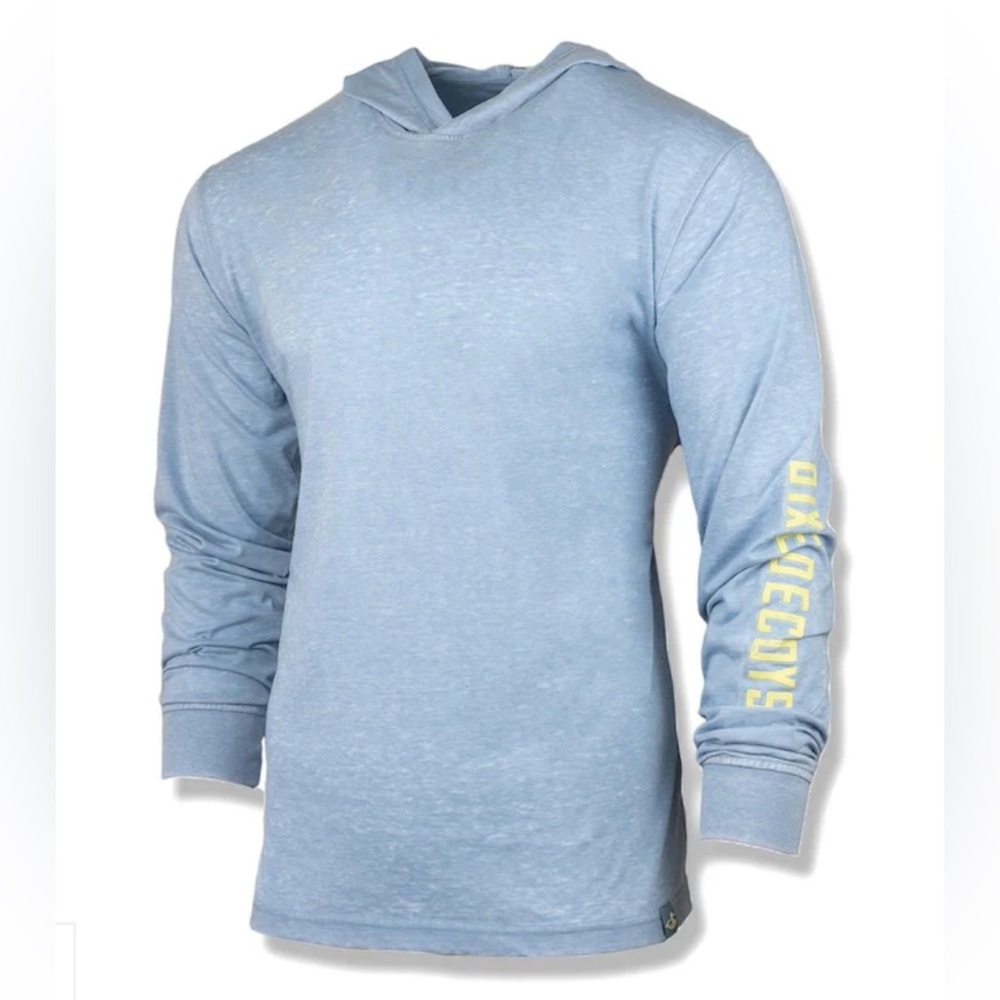 Dixie Decoys Light Blue active Hoodie NWT